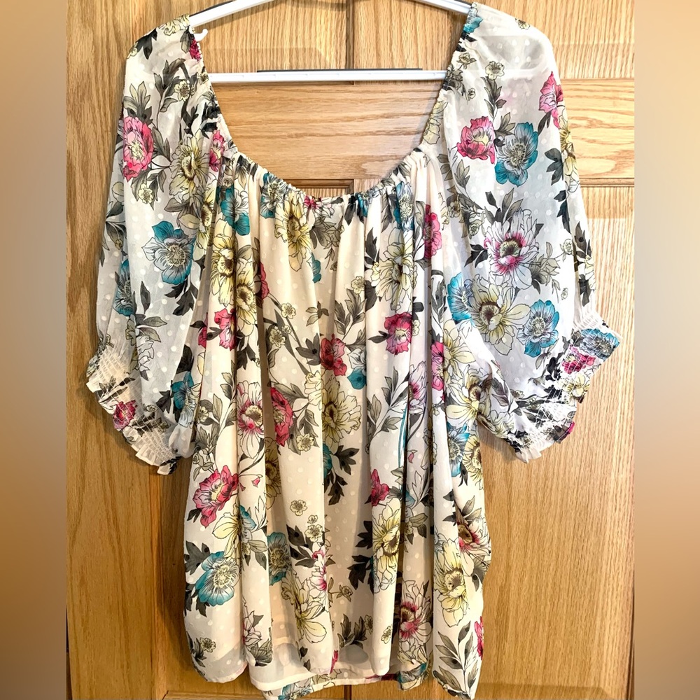 Torrid Women’s Plus Size 2 Floral Print Women's Top